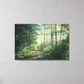 Forces | Forest Path Hamburg Germany Canvas Afdruk (Voorkant)