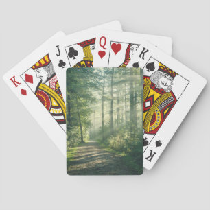 Forces Forest Path Hamburg Germany Pokerkaarten