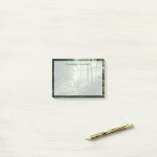 Forces | Forest Path Hamburg Germany Post-it® Notes (Op bureau)