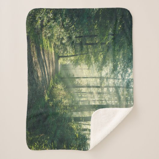 Forces | Forest Path Hamburg Germany Sherpa Deken (Voorkant)