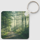 Forces | Forest Path Hamburg Germany Sleutelhanger (Achterkant)