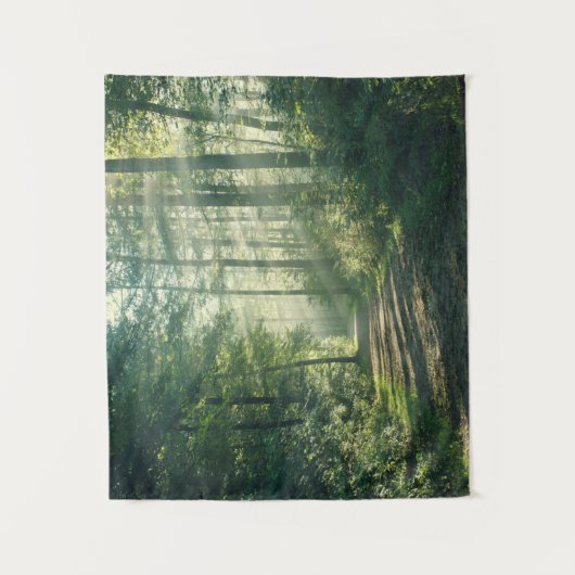 Forces | Forest Path Hamburg Germany Wandkleed (Voorkant)