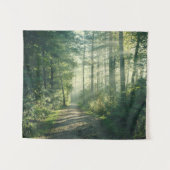 Forces | Forest Path Hamburg Germany Wandkleed (Voorkant (horizontaal))