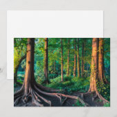 Forces Greenery & Woodland Bedankkaart (Voorkant / Achterkant)