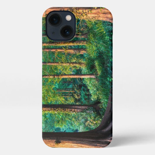 Forces Greenery & Woodland iPhone Hoesje (Achterkant)