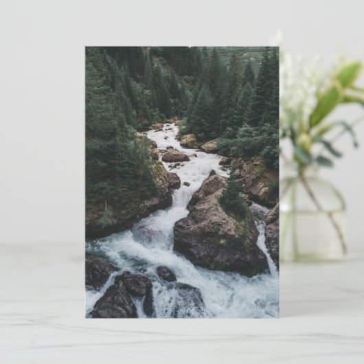 Forces | Grison Graubunden Canton Bedankkaart (Staand voorkant)