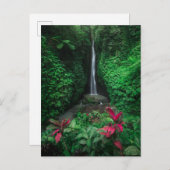 Forces | Leke Leke Waterfalls in Bali Briefkaart (Voorkant / Achterkant)