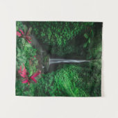 Forces | Leke Leke Waterfalls in Bali Wandkleed (Voorkant (horizontaal))