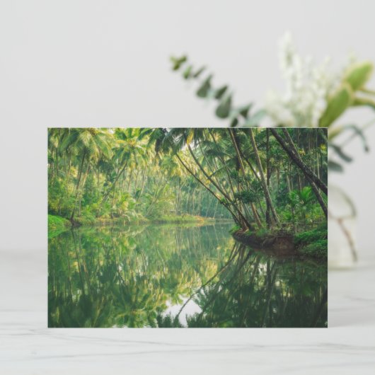 Forces Mangrove Forest Bedankkaart (Staand voorkant)