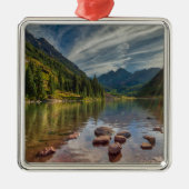 Forces | Maroon Bells Colorado Metalen Ornament (Voorkant)