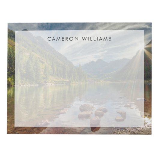 Forces | Maroon Bells Colorado Notitieblok (Voorkant)