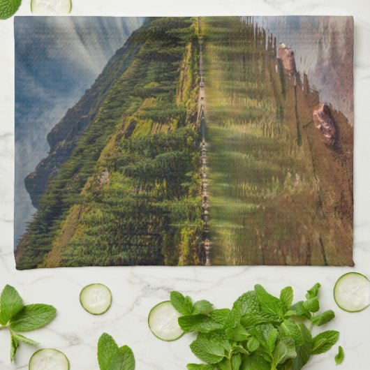 Forces | Maroon Bells Colorado Theedoek (Gevouwen)