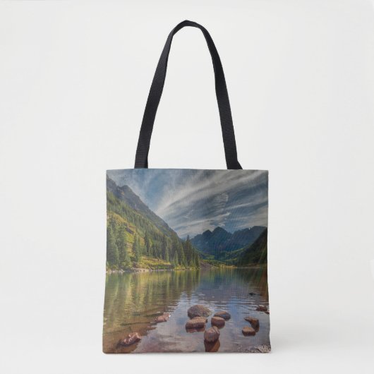 Forces | Maroon Bells Colorado Tote Bag (Voorkant)