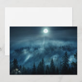 Forces | Moonlit Forest Bedankkaart (Voorkant / Achterkant)