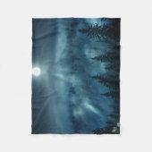 Forces | Moonlit Forest Fleece Deken (Voorkant)