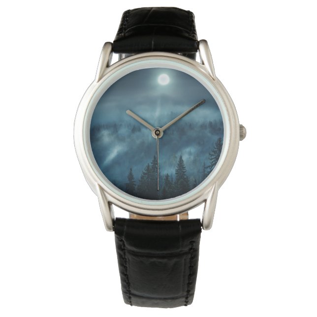 Forces | Moonlit Forest Horloge (Voorkant)