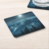 Forces | Moonlit Forest Kartonnen Onderzetters (Schuin)