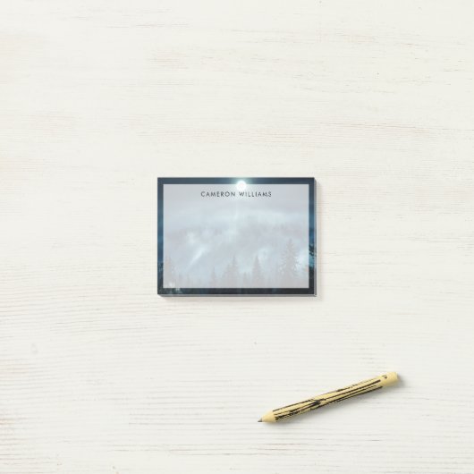 Forces | Moonlit Forest Post-it® Notes (Op bureau)