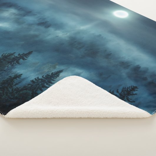 Forces | Moonlit Forest Sherpa Deken (3/4)