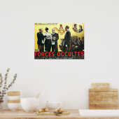 Forces occultes door Paul Riche 1943 Poster (Keuken)