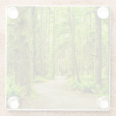 Forces Olympic National Park Glazen Onderzetter (Achterkant)