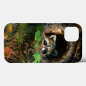 Forces | Raccoon Peeking Case-Mate iPhone Case (Achterkant (horizontaal))