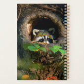 Forces | Raccoon Peeking Planner (Achterkant)