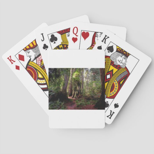 Forces | Redwood Forest California Pokerkaarten (Achterkant)