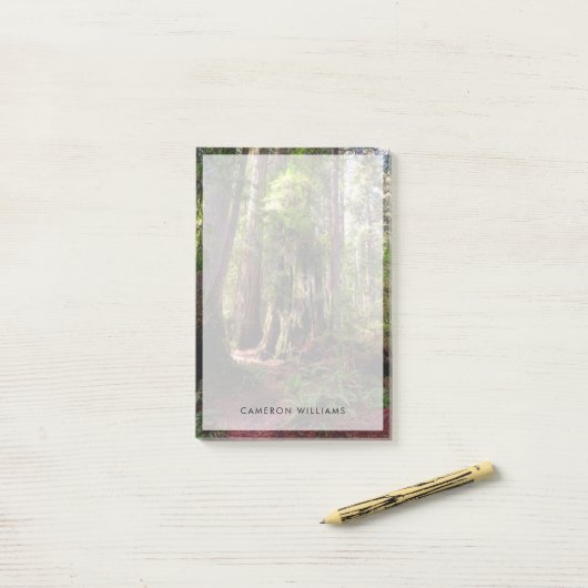 Forces | Redwood Forest California Post-it® Notes (Op bureau)