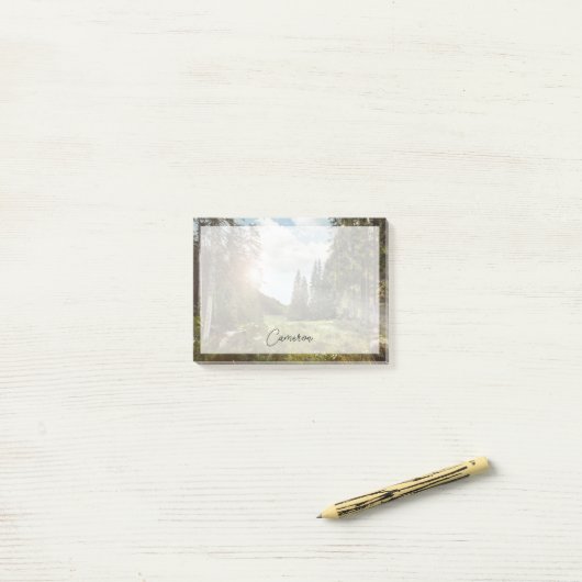 Forces | Sun Peeking Thru Post-it® Notes (Op bureau)