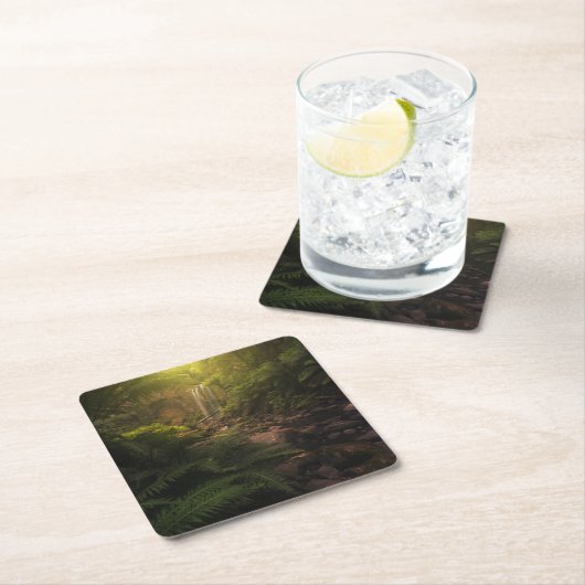 Forces | Sunlight Highlights Waterfall Kartonnen Onderzetters (Insitu)