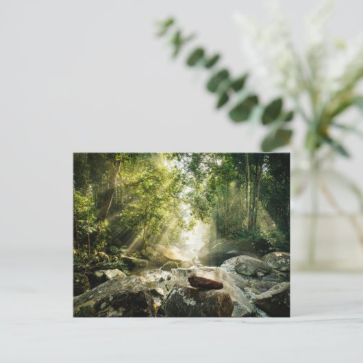 Forces | Tropical Jungle Forest Briefkaart (Staand voorkant)