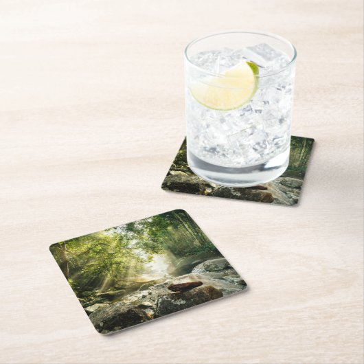 Forces | Tropical Jungle Forest Kartonnen Onderzetters (Insitu)