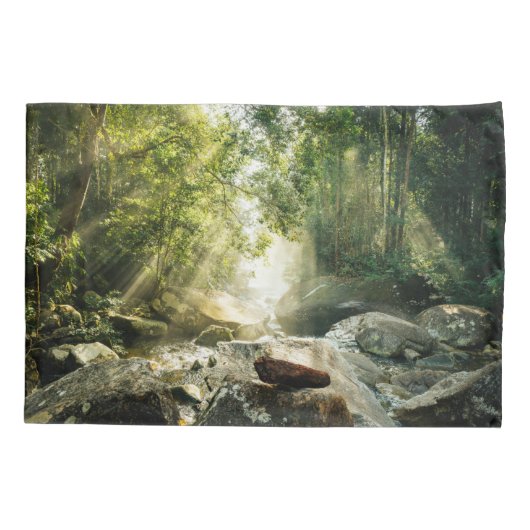 Forces | Tropical Jungle Forest Kussensloop (Achterkant)