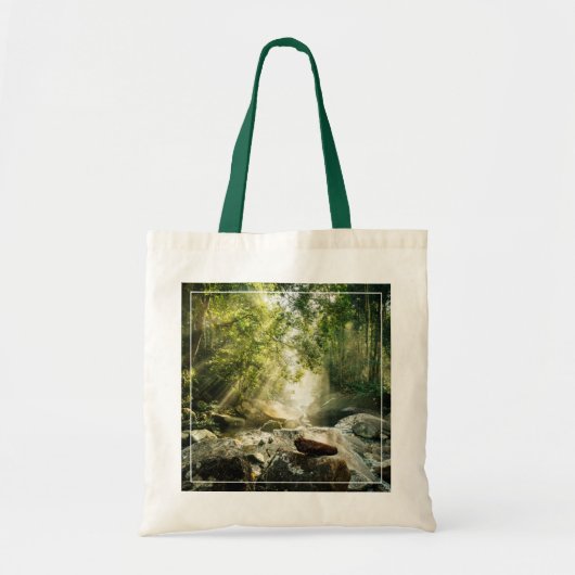 Forces | Tropical Jungle Forest Tote Bag (Voorkant)