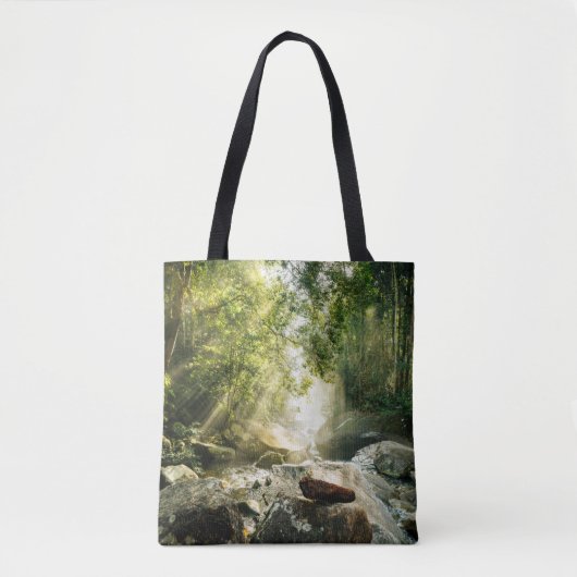 Forces | Tropical Jungle Forest Tote Bag (Voorkant)