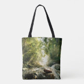 Forces | Tropical Jungle Forest Tote Bag (Achterkant)