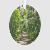 Forces Tropical Rainforest Tulum Mexico Ornament (voorkant)