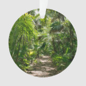 Forces Tropical Rainforest Tulum Mexico Ornament (voorkant)