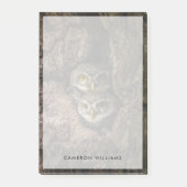 Forces Two Owls Looking Post-it® Notes (Voorkant)