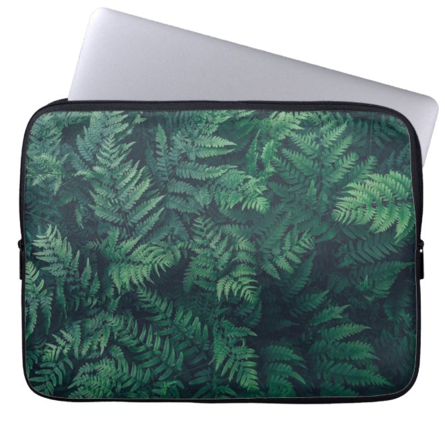Forces | Woodland Ferns Laptop Sleeve (Voorkant)