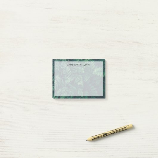 Forces | Woodland Ferns Post-it® Notes (Op bureau)
