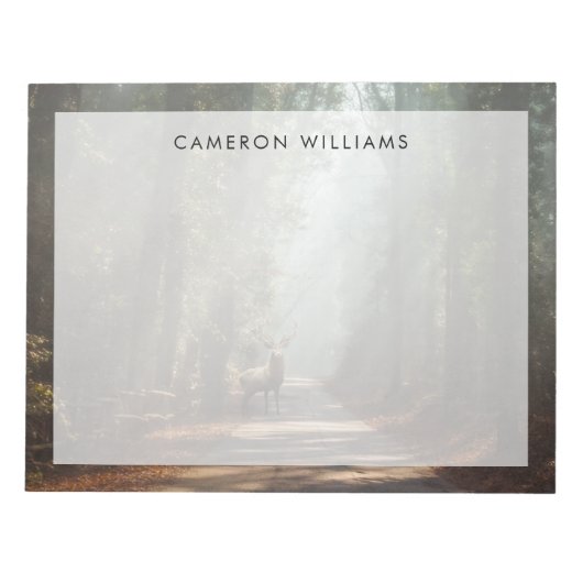 Forces | Woodland Stag Notitieblok (Voorkant)