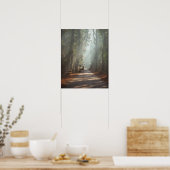 Forces | Woodland Stag Poster (Keuken)