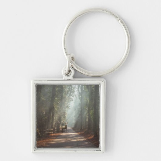 Forces | Woodland Stag Sleutelhanger (Voorkant)