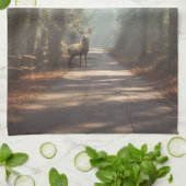 Forces | Woodland Stag Theedoek (Gevouwen)