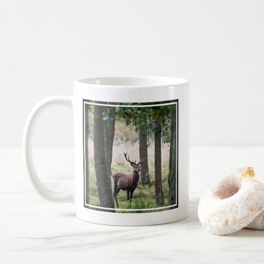 Forces Woodlands & Red Deer Koffiemok (Met donut)
