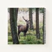 Forces Woodlands & Red Deer Notitieboek (Achterkant)