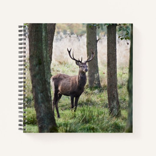 Forces Woodlands & Red Deer Notitieboek (Voorkant)