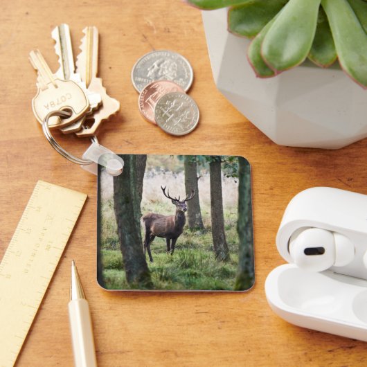 Forces Woodlands & Red Deer Sleutelhanger (Bureau)